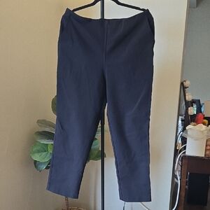 Rachel Zoe Elegant Black Office Pants Trousers With Pockets